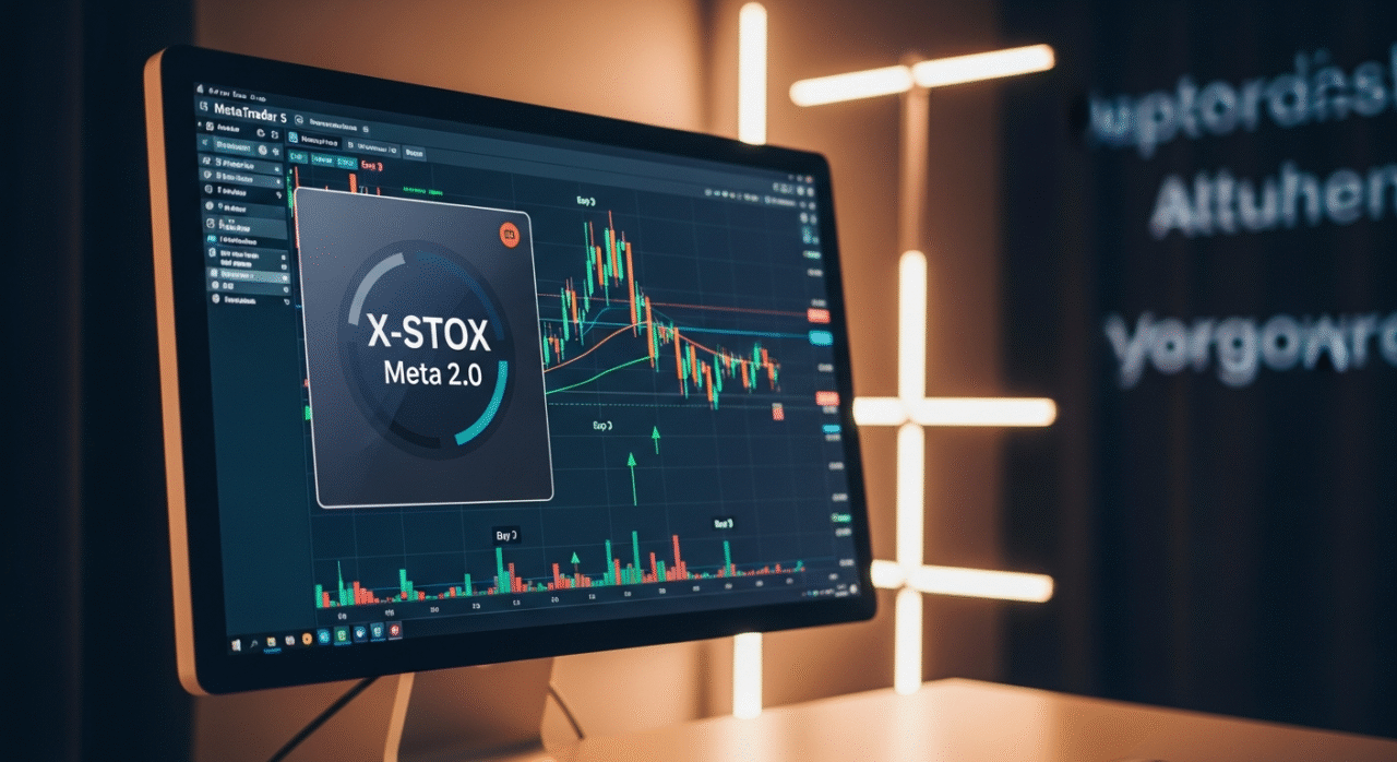 x-stox meta 2.0 software interface with asthetic minimal setup